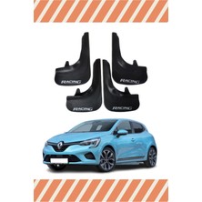 the mr east Renault Clio 5 Racing Yazılı 4'lü Tozluk Çamurluk Paçalık