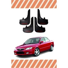 the mr east Mazda 323 Racing Yazılı 4'lü Tozluk Çamurluk Paçalık