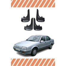 the mr east Renault R 19 Sports Yazılı 4'lü Tozluk Çamurluk Paçalık