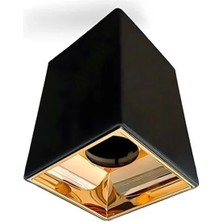 Cata CT-5420 Bergama Sıva Üstü Armatür – Siyah + Bakır | GU10 | LED Fixture