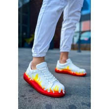 Sb Shopping CH254 Cbt Pittura Erkek Ayakkabı 535 Kırmızı Alev