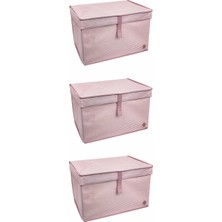 Sb Shopping Çok Amaçlı Düzenleyici Kutu Organizer Cırt Cırtlı Hurç Mega Boy 40CM x 30CM x 70CM (3 Adet)