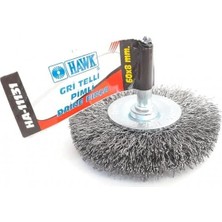 Sb Shopping Hawk HA11131 Pimli Gri Tel Daire Fırça 60X8 mm