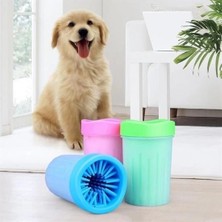 Sb Shopping Silikon Jel Fırçalı Kedi Köpek Pati Ayak Yıkama Temizleme Kovası (Küçük)
