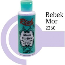 Sb Shopping Rich Multi Surface 2260 Bebek Mor Akrilik Boya 130 cc