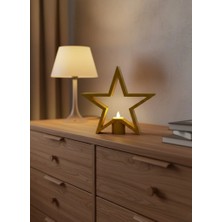 Sb Shopping Yıldız Şeklinde Sarı Mumluk Loş Işık Ev Aksesuarı