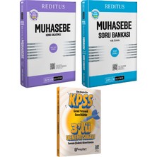 Pegem Akademi Yayıncılık 2026 Kpss A Grubu Reditus Muhasebe Konu Anlatımı(Video Ders Hediyeli)-Çözümlü Soru Bankası Seti