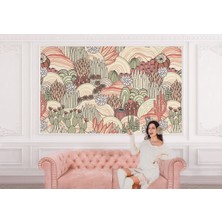 the mr east Kaktüs Desenli Duvar KAĞIDI-5741