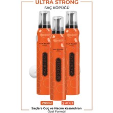 Morfose Ultra Strong Köpük 200 ml 3 Adet