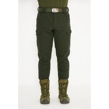 BYK 5.11 Model Outdoor Softshell Su ve Rüzgara Dayanıklı Içi Polarlı Kışlık Erkek Taktik Pantolonu