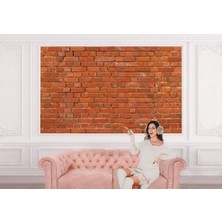 the mr east Taş Tuğla Desenli Duvar KAĞIDI-5598