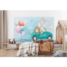 the mr east Sevimli Hayvanlar Çocuk Odası Duvar Kağıdı Kreş Okul Duvar KAĞIDI-5528