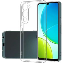 Vivo Y04 Kılıf Zore Süper Silikon Kapak - Şeffaf