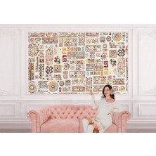 the mr east Soyut Renkli Şekiller Duvar Kağıdı Modern Bohem Iskandinav TASARIMI-5504