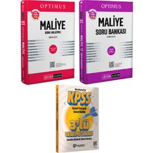 Pegem Akademi Yayıncılık 2026 Kpss A Grubu Optimus Maliye Konu Anlatımı(Video Ders Hediyeli)-Çözümlü Soru Bankası