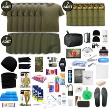 Askerimalzeme.com 14'lü Kışlık Her Şey Dahil Karacı Bedelli Asker Seti