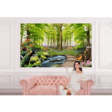 the mr east Ormandaki Hayvanlar Dekoratif Duvar KAĞIDI-3713