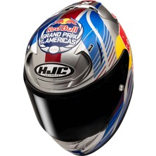 Hjc RPHA12 Red Bull Austin Gp Iı MC21 Kapalı Motosiklet Kaskı