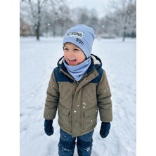 Şapkacımadam Erkek Çocuk Pamuklu Şapka Boyunluk Takım