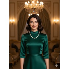 Eski Yeni Antik Inci Yaprak Zarafeti Kolye