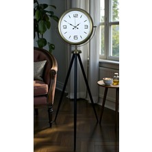 MiraLive Elegant Vintage Tripod Ayaklı Saat