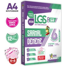 Hızlı Tosbik Yayınları 2026 8. Sınıf Yeni Sistem Lgs 6lı Tüm Yıl Deneme Paketi Dijital Çözümlü Hızlı Tosbik Yayınları