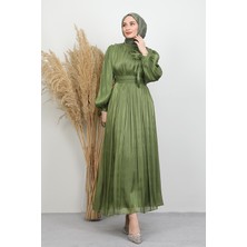 Karmen Yoryo Elbise Soft Yeşil