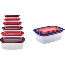 6'lı Saklama Kabı - Yer Kaplamaz Azrlya (EVNRS34-G54)