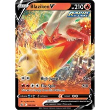 Shaco Design Blaziken V Pokemon Kart