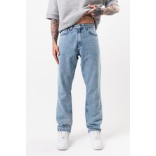 Denim Republic Erkek Buz Mavisi Regular Kot Pantolon