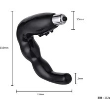 Backpart Prostat Uyarıcılı Titreşimli G-Spot ve Anal Plug Vibratör