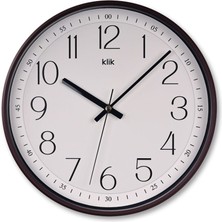 Klik Slim Kahve2 Duvar Saati