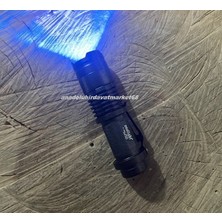 Onelight Q5 Güçlü Mor Işık LED Uv Işık Mor Işıklı El Feneri 398NM