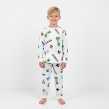 Seabubbles Minecraft Erkek Çocuk Pijama Takımı