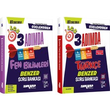 Ankara Yayınları Ankara 2025 8. Sınıf Fen Bilimleri + Türkçe Güçlendiren 3 Adımda Benzer Soru Seti 2 Kitap