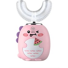 Npo 208 Şarjlı Ultrasonik 3 Modlu U Dizayn Çocuk Diş Fırçası