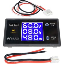 Devremarkt 100V 10A Voltmetre Ampermetre Wattmetre