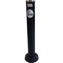 Metal Sigara Küllüğü Fırın Boyalı Dış Mekan Metal Küllük Izmaritlik Ayaklı Küllük