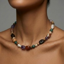 THEIA GemWorks Thia — Doğal Taş Kolye