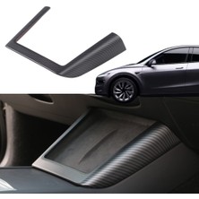 Ramm Tesla Juniper Kablosuz Telefon Şarj Cihazı Dekoratif Çerçevesi Karbon Kaplama Mat Siyah