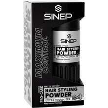Sinep Toz Wax No:4 Extra Volumizer Gri Silver Ekstra Hacim Verici & Dolgunlaştırıcı 20 gr