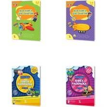 Yeti Kitap 2-5 Yaş Rusça Boyama ve Aktivite - Russian Kids Painting And Activity Books