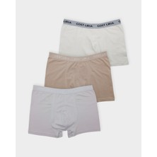 GOST LİRİA -Earth Core Erkek Boxer – 3’lü Paket -Çok Renkli