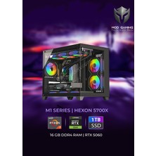 Mod Gaming Vortex Amd Ryzen 7 5700X | RTX5060 | 16GB Ram | 1 Tb SSD 7300/6000 Mb/s Oyuncu Masaüstü Bilgisayar | Steam Cüzdan Bakiyesi Hediyeli