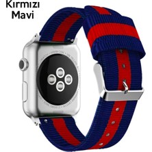 Azrlya Ally Apple Watch Ultra 49MM 7-8 45MM 6-5-4 44MM Kayış Kordon Çizgili Nylon 3-2-1 42MM-(5775) Azrl