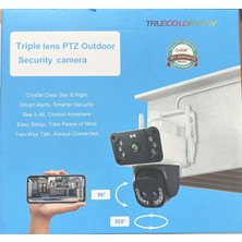 O-Kam 4446 Wifi 10X Optik Zoom 2 Lens 3 Görüntü Zoom Ptz Kamera