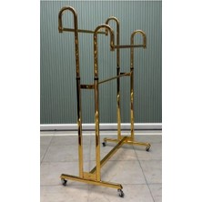 Md Vitrin Dekorasyon Gold Kaplama Dayanıklı Orta Stand Askılık