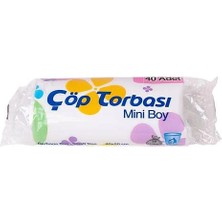 Vista Mini Boy Çöp Torbası 40X50 cm 50 Rulo