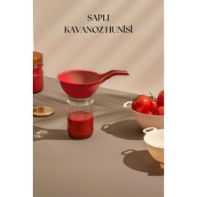 Depa Saplı Kavanoz Hunisi KIRMIZI-DNY0033