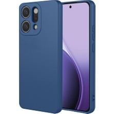 Adige Oppo Reno 14 Pro Kılıf Lansman Içi Kadife Lacivert + Ekran Koruyucu